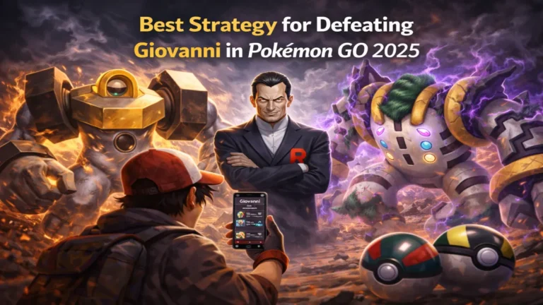 Home 338 Best Strategy for defeating Giovanni in Pokemon Go