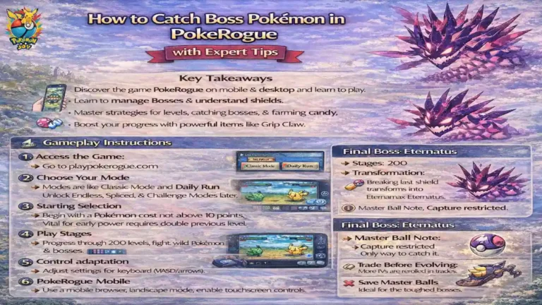 Home 337 How to Catch Boss Pokemon in PokeRogue with expert tips