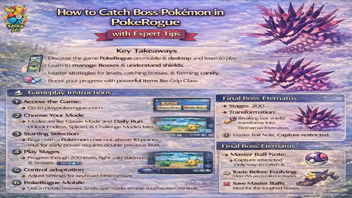 Home 351 How to Catch Boss Pokemon in PokeRogue with expert tips