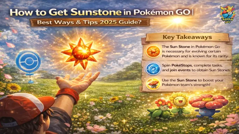 Home 333 How to Get Sunstone in Pokemon GO