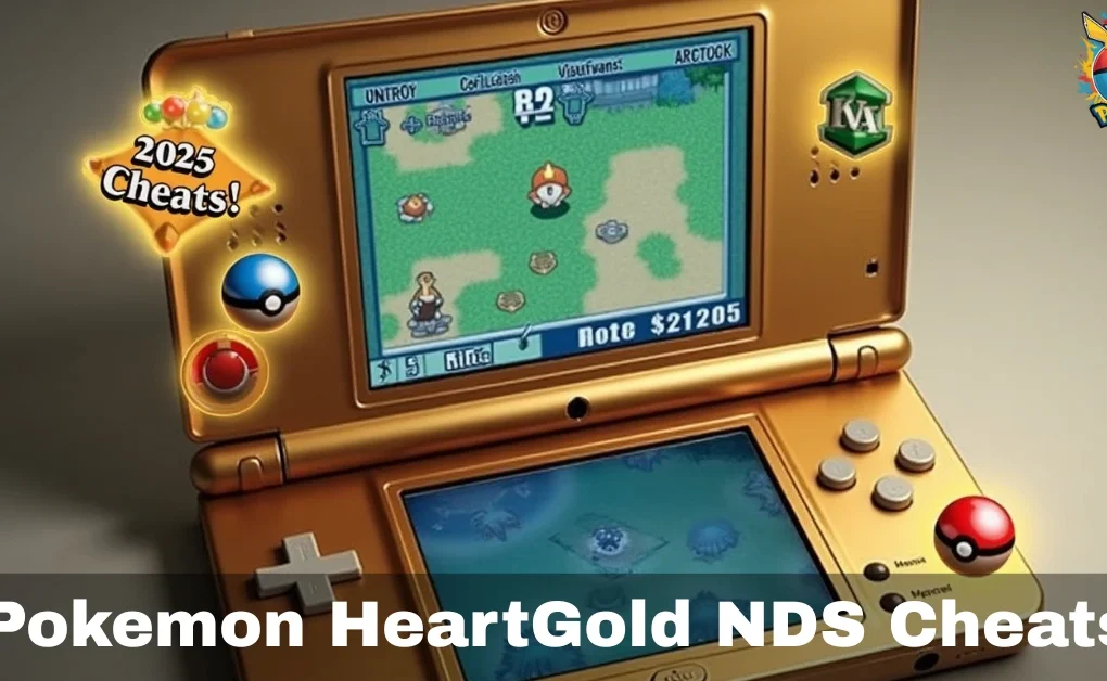pokemon heart gold nds cheats image