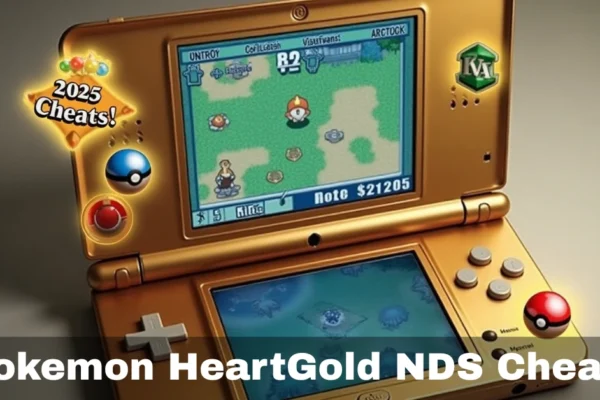 pokemon heart gold nds cheats image