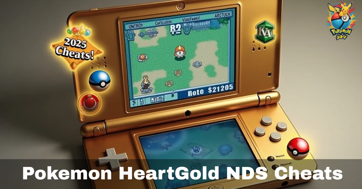 pokemon heart gold nds cheats image