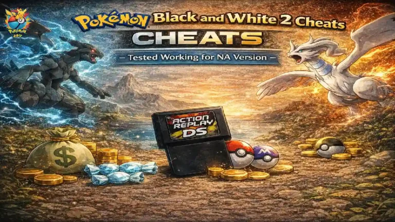 Home 327 Pokemon Black and White 2 Cheats Action Replay Codes Tested Working for NA Version
