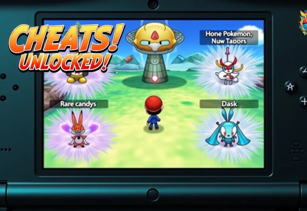 Pokemon Black and White 2 Cheats with Play Game