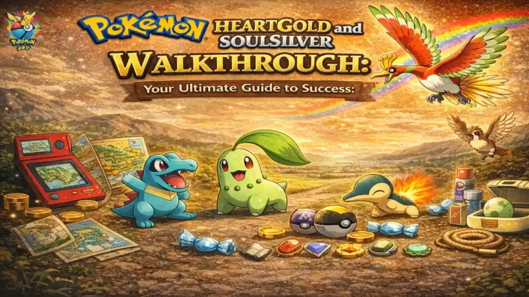 Home 332 Pokemon HeartGold and SoulSilver Walkthrough Your Ultimate Guide to Success
