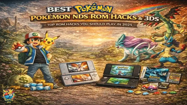 Home 322 Best Pokemon NDS ROM Hacks 3DS