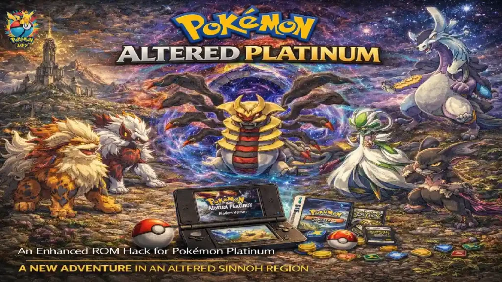 Best Pokemon NDS ROM Hacks with Pokémon Altered Platinum
