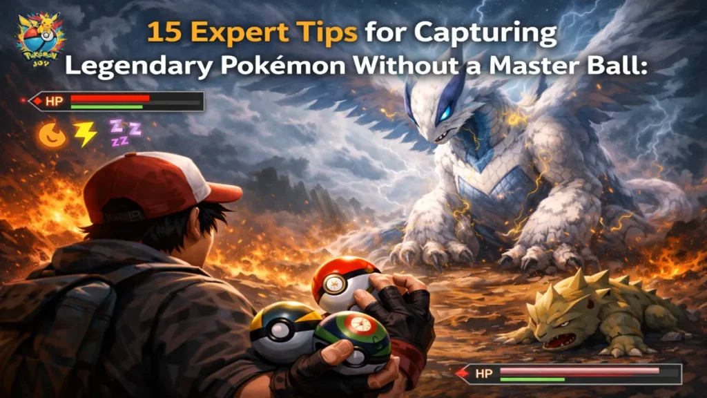 Best Ways to Catch Legendary Pokémon Without a Master Ball: 1 15 expert tips for catch legendary Pokemon without a Master Ball