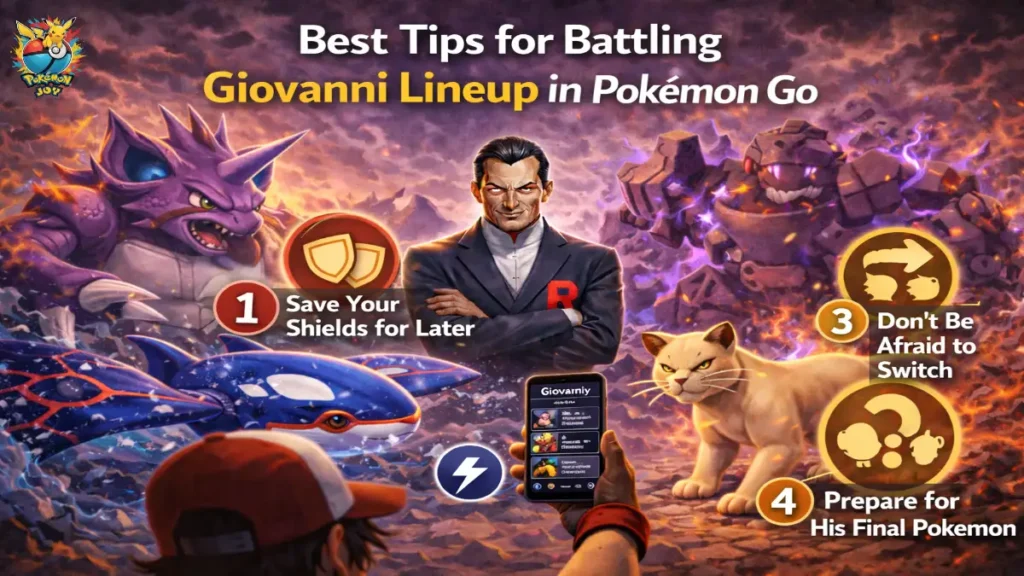 Best Tips for Battling Giovanni in Pokemon Go