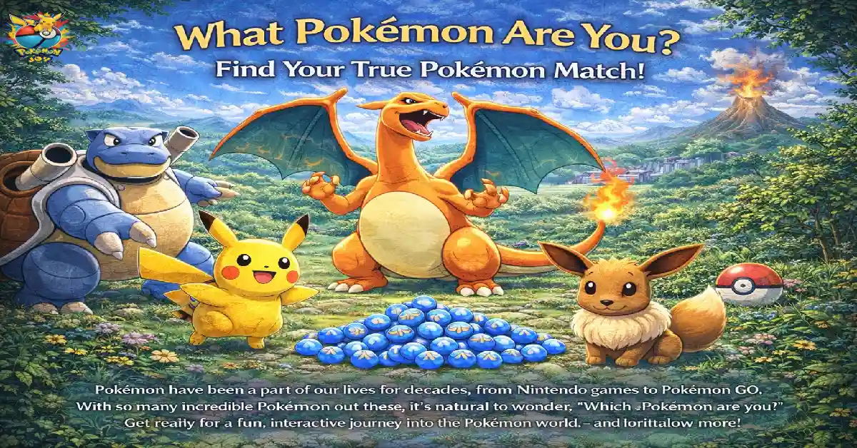 Home 349 What Pokémon Are You Find Your True Pokémon Match