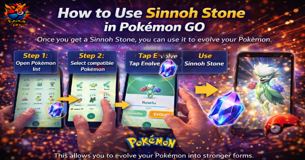 How to Use Sinnoh Stone in Pokémon GO