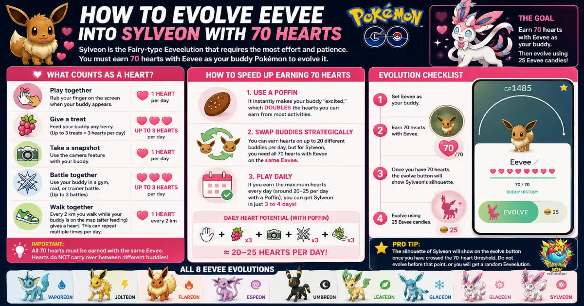 How to Evolve Eevee into Sylveon