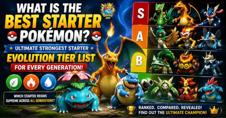 Home 349 What Is the Best Starter Pokemon