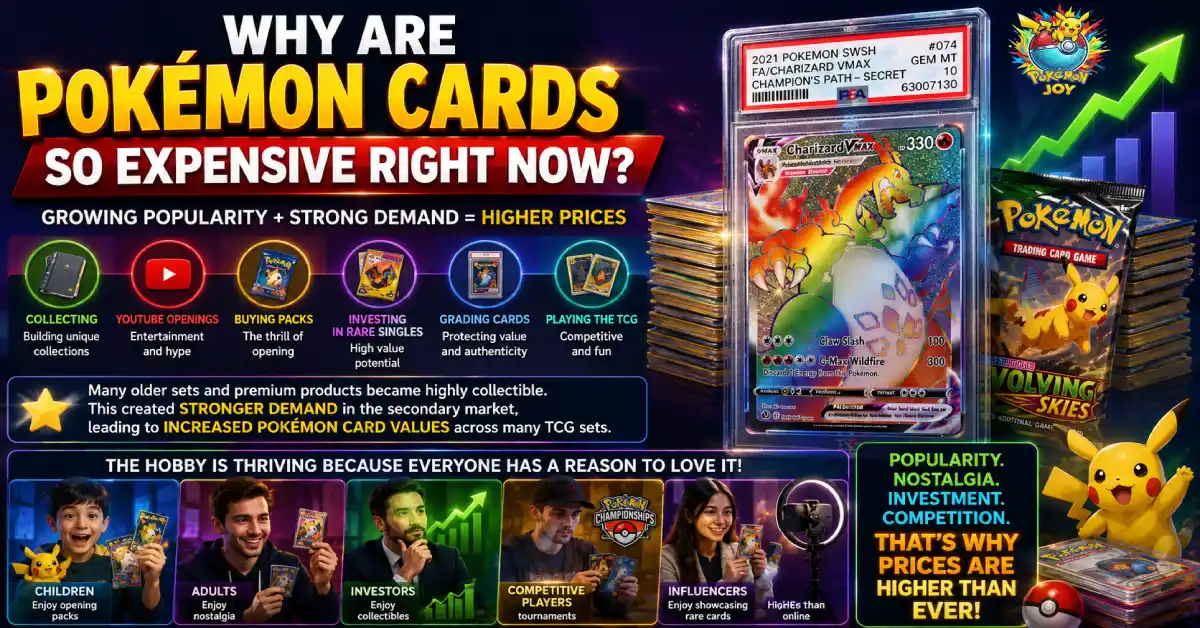 Why Are Pokémon Cards So Expensive Right Now?
