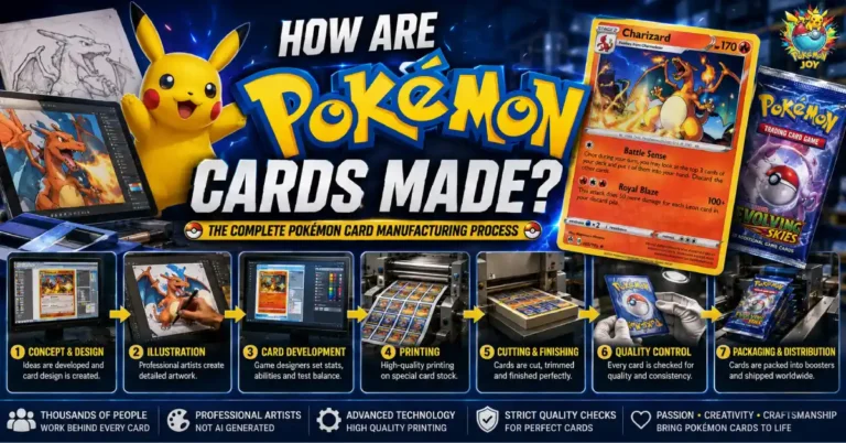 Home 380 How Are Pokémon Cards Made