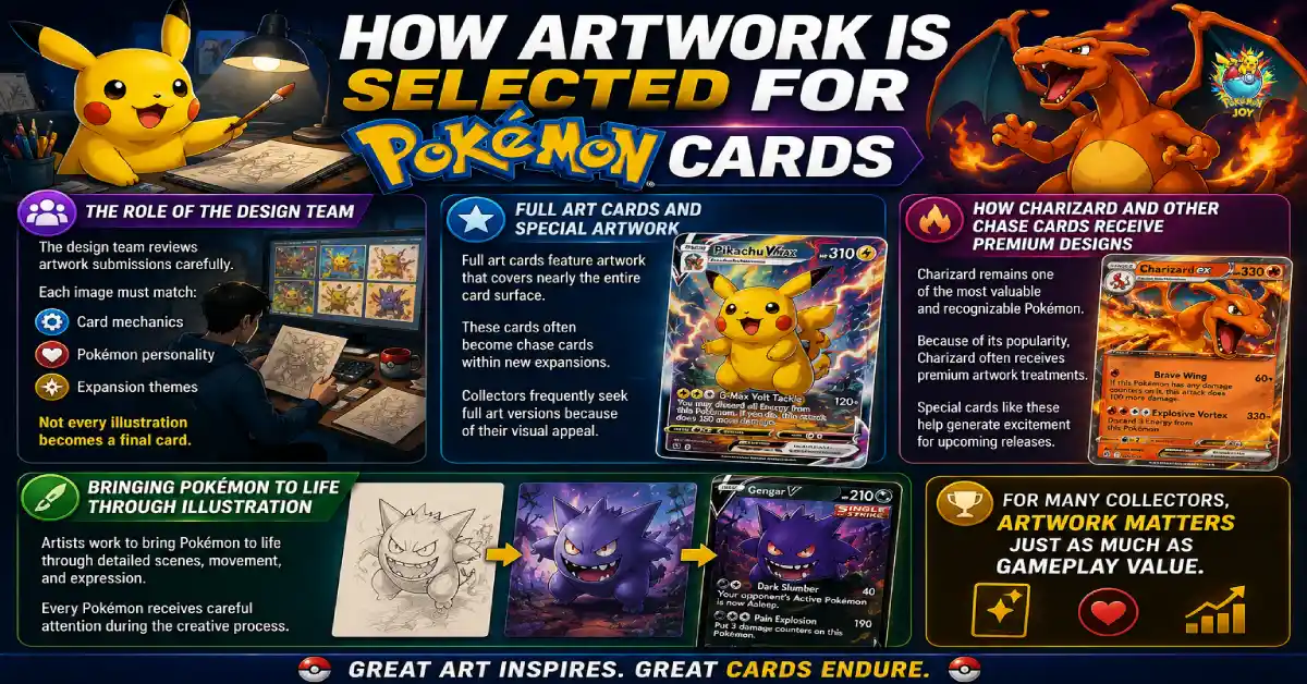 How Artwork Is Selected for Pokémon Cards