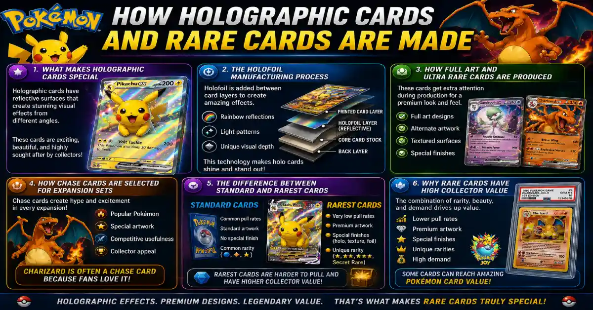 How Holographic Cards and Rare Cards Are Made