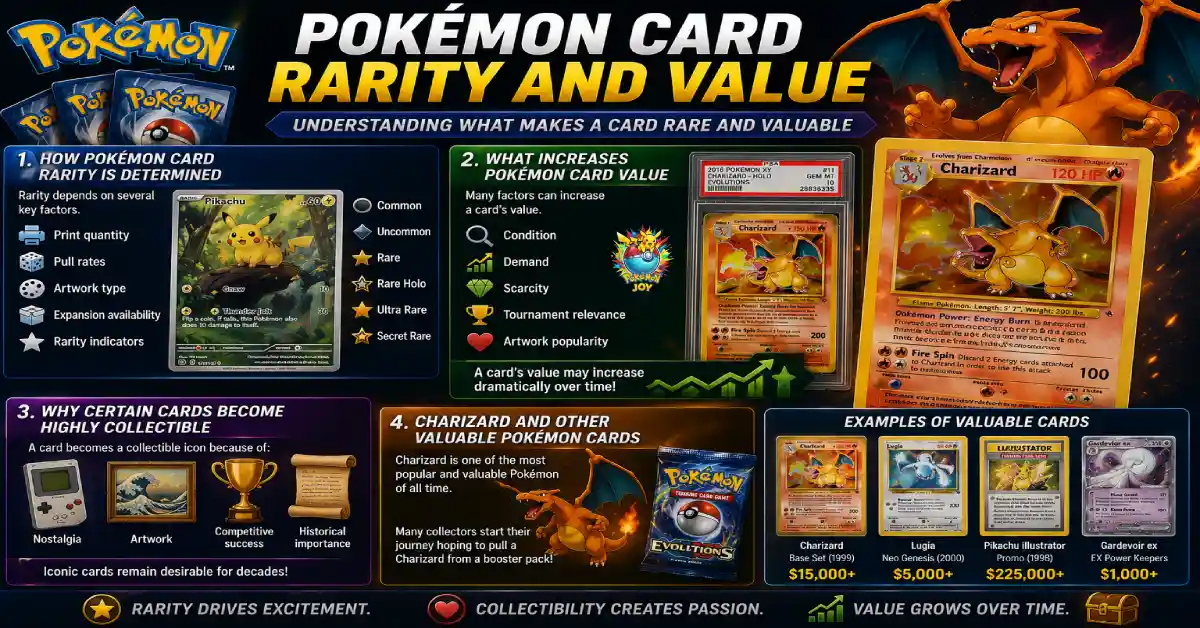 Pokémon Card Rarity and Pokémon Card Value