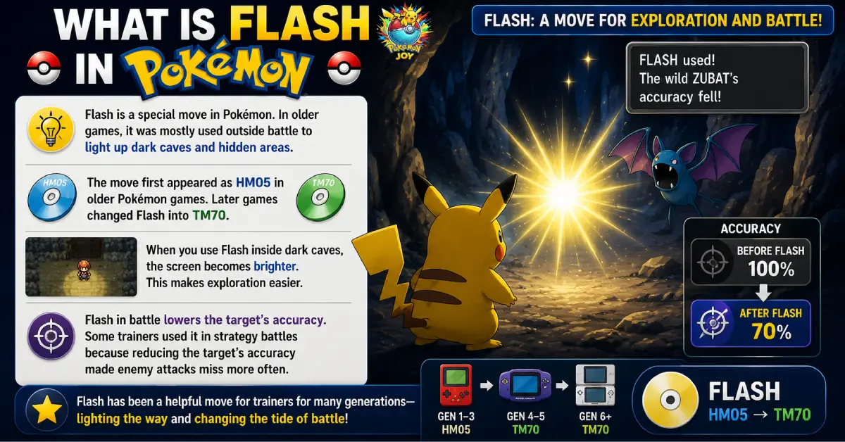 What Is Flash in Pokémon?