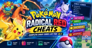 Home 317 Pokemon Radical Red Cheats