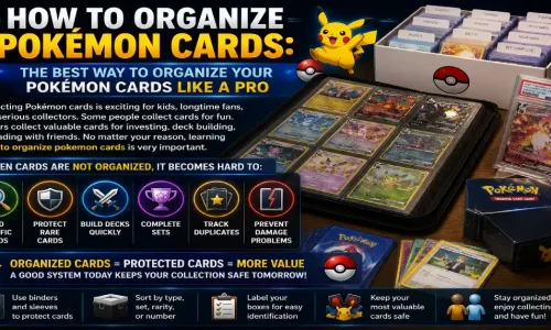 How to organize Pokémon cards